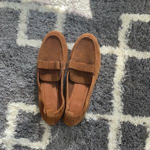 Brown Coach flats, size 11 - never worn!